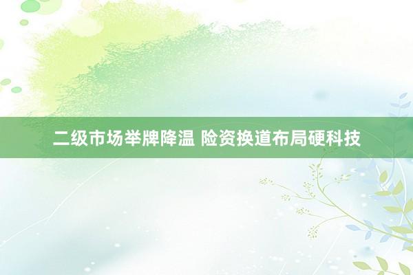 二级市场举牌降温 险资换道布局硬科技