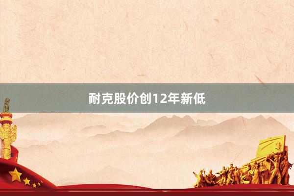 耐克股价创12年新低
